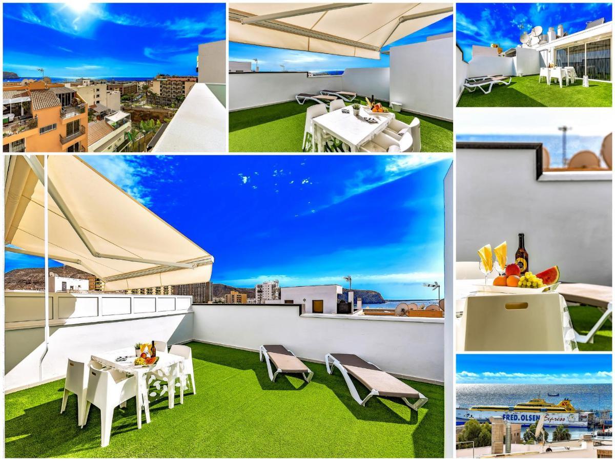 Appartement Luxury Penthouse Sea View, Los Cristianos à Los Cristianos  Extérieur photo